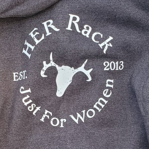 HER Rack Hoodie Dark Grey - Picture 3 of 3